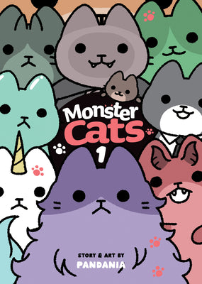 Book cover for Monster Cats Vol. 1
