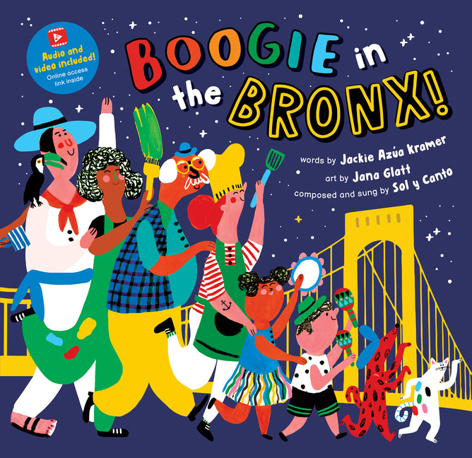 Book cover for Boogie in the Bronx!