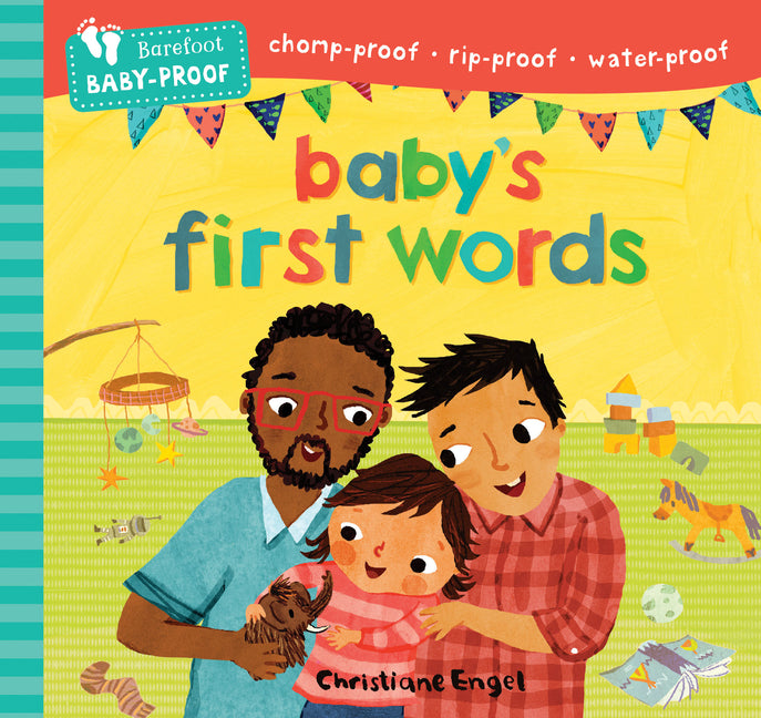 Book cover for Barefoot Baby-Proof: Baby's First Words