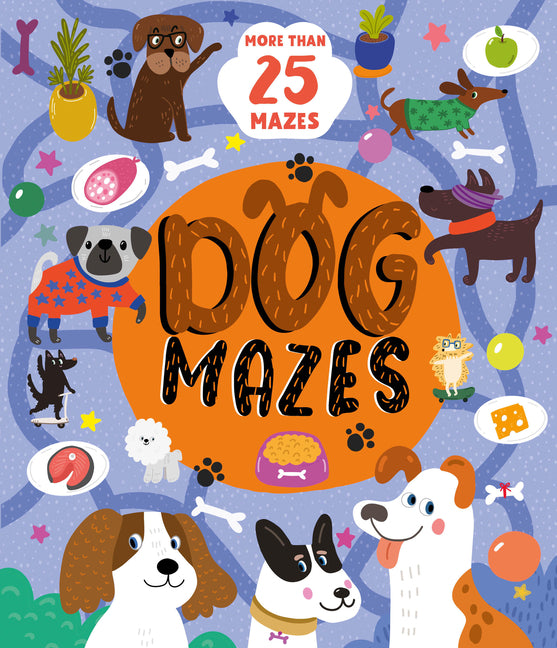 Book cover for Dog Mazes: More Than 25 Mazes