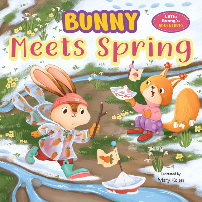 Book cover for Bunny Meets Spring