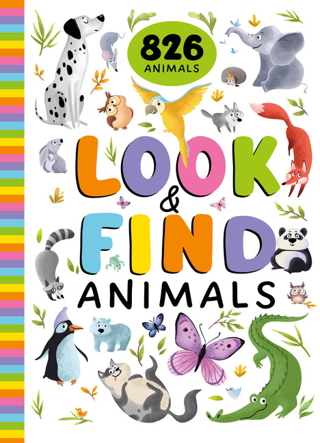 Book cover for Look and Find Animals: 826 Animals