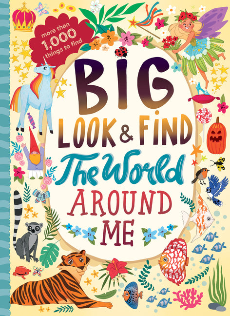 Book cover for Big Look & Find: The World Around Me