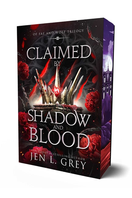 Book cover for Claimed by Shadow and Blood