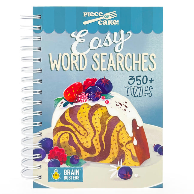 Book cover for Piece of Cake Easy Word Search