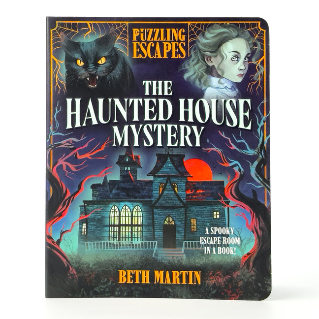 Book cover for Puzzling Escapes the Haunted House Mystery