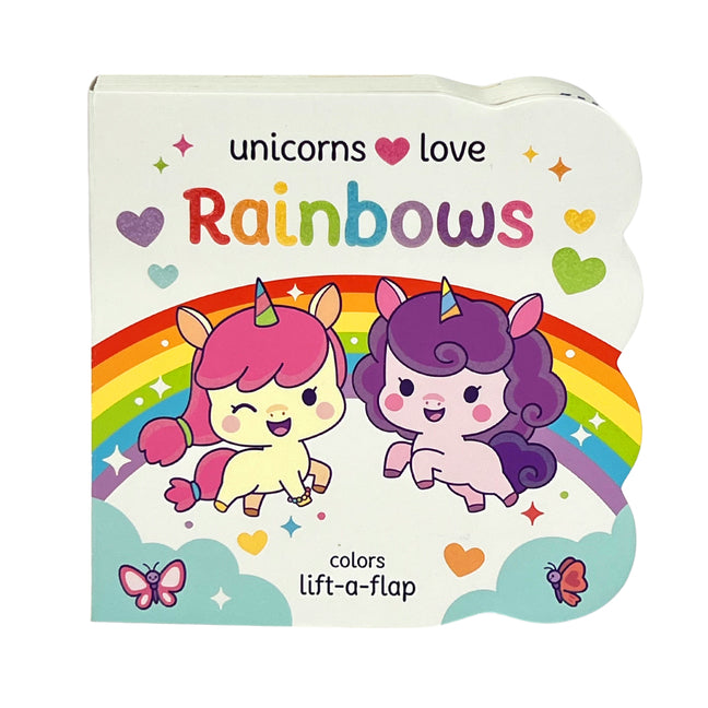 Book cover for Unicorns Love Rainbows
