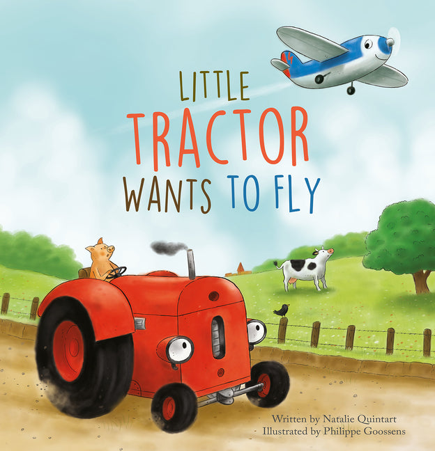 Book cover for Little Tractor Wants to Fly