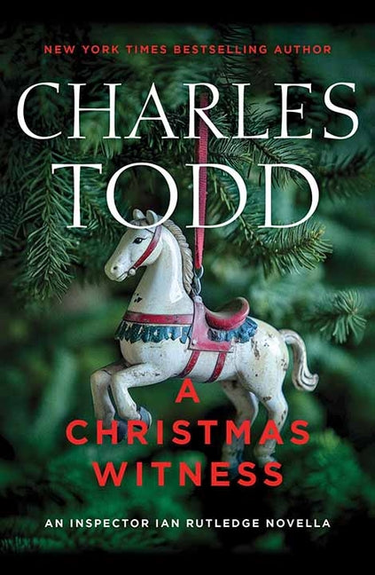 Book cover for Christmas Witness: An Inspector Ian Rutledge Novella