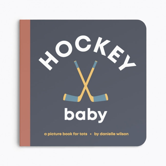 Book cover for Hockey Baby: Board Book for Early Learners