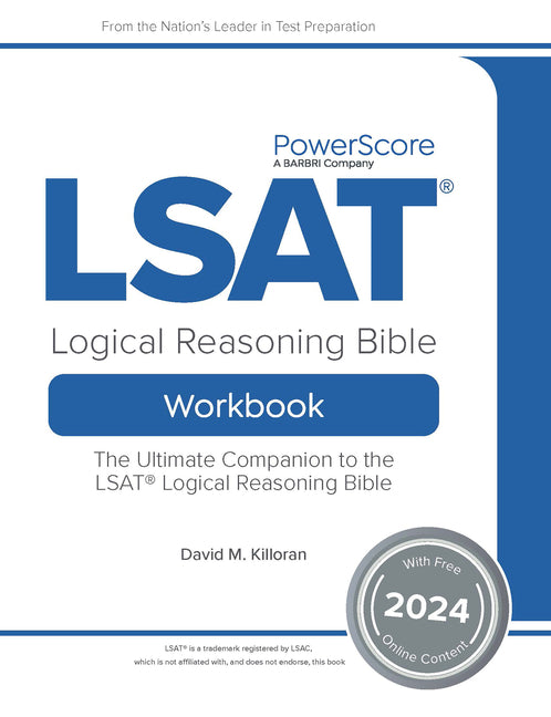 Book cover for Powerscore LSAT Logical Reasoning Bible Workbook