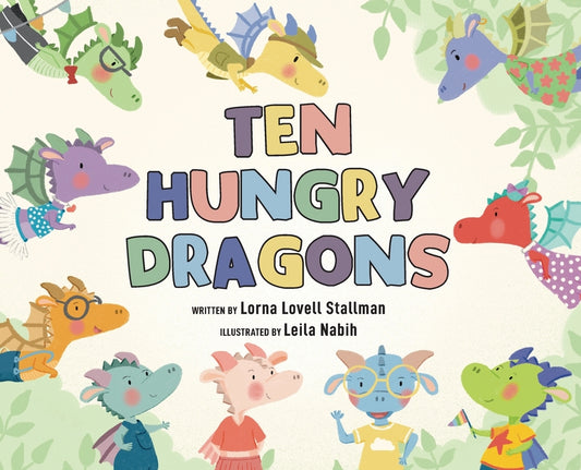Book cover for Ten Hungry Dragons