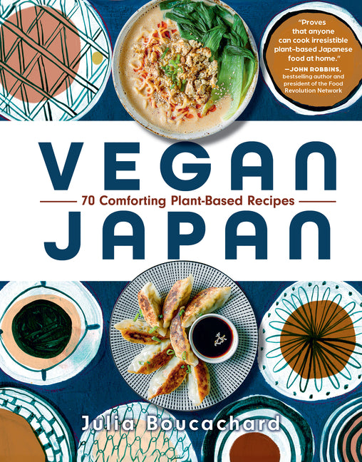 Book cover for Vegan Japan: 70 Comforting Plant-Based Recipes