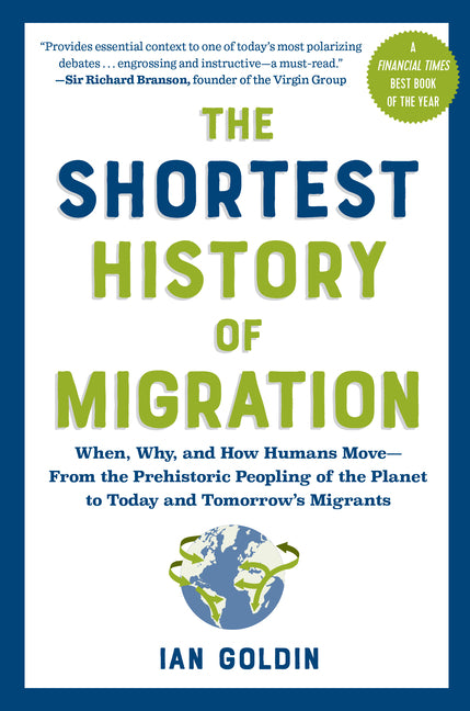 Book cover for Shortest History of Migration: When, Why, and How Humans Move - From the Prehistoric Peopling of the Planet to Today and Tomorrow's Migrants