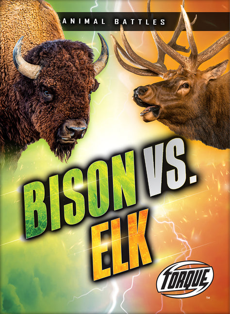 Book cover for Bison vs. Elk