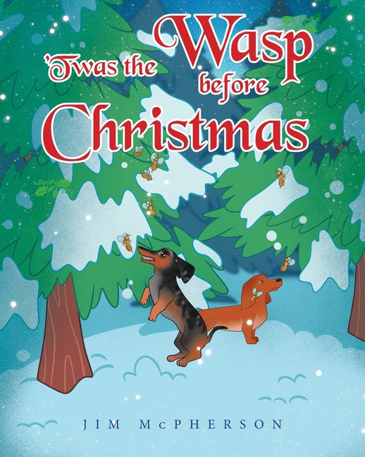 Book cover for 'Twas the Wasp before Christmas