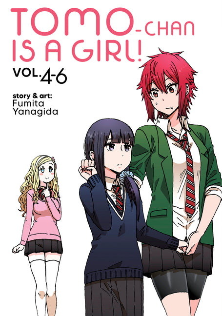 Book cover for Tomo-Chan Is a Girl! Volumes 4-6 (Omnibus Edition)