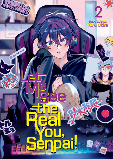 Book cover for Let Me See the Real You, Senpai! Vol. 2