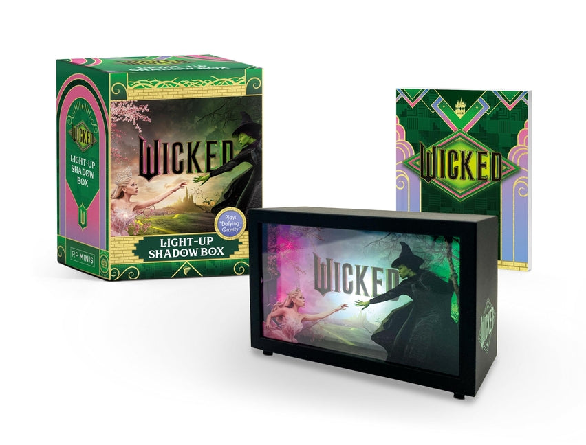 Book cover for Wicked: Light-Up Mini Shadow Box: Plays "Defying Gravity" [With Battery]