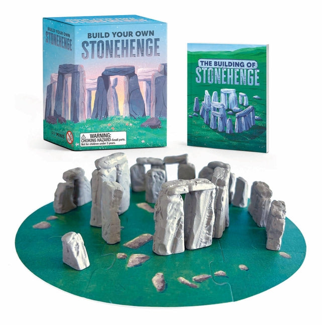 Book cover for Build Your Own Stonehenge [With 32-Page Guide and 16 Stonehenge Rocks & Landscape Mat]