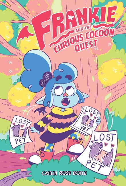 Book cover for Frankie and the Curious Cocoon Quest