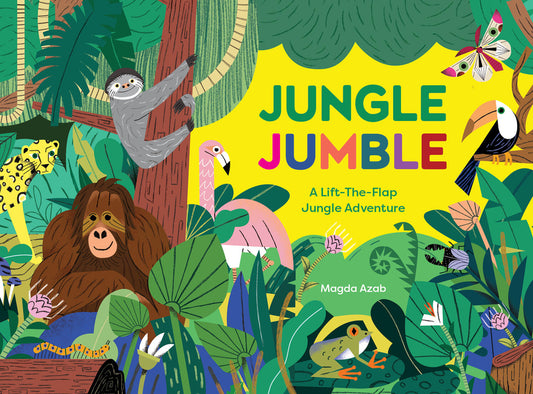 Book cover for Jungle Jumble: A Lift-The-Flap Jungle Adventure