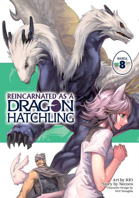 Book cover for Reincarnated as a Dragon Hatchling (Manga) Vol. 8