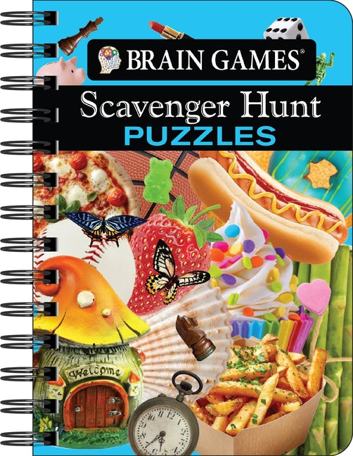 Book cover for Brain Games - To Go - Scavenger Hunt Puzzles