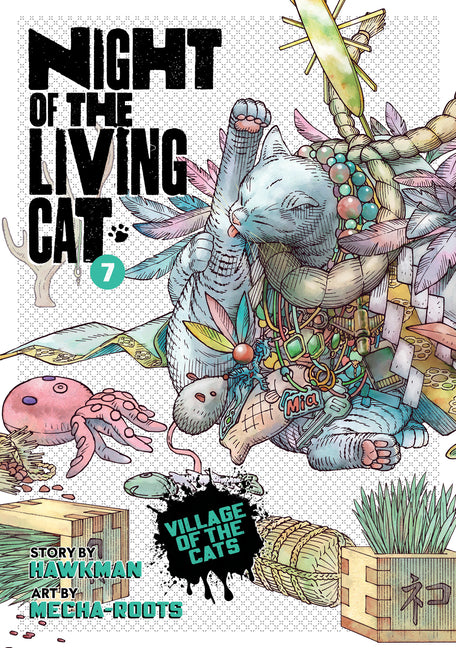 Book cover for Night of the Living Cat Vol. 7