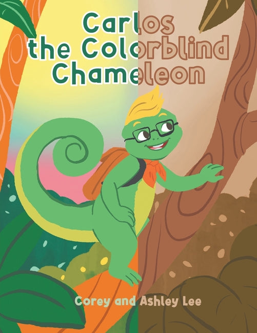 Book cover for Carlos the Colorblind Chameleon