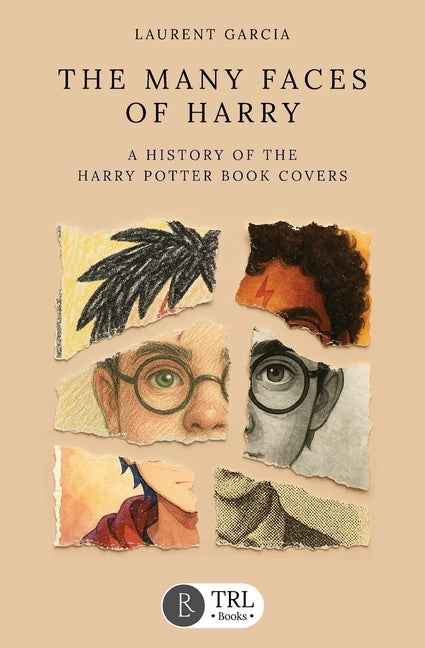 Book cover for Many Faces of Harry: A history of the Harry Potter book covers