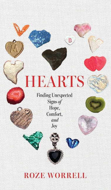 Book cover for Hearts: Finding Unexpected Signs of Hope, Comfort, and Joy