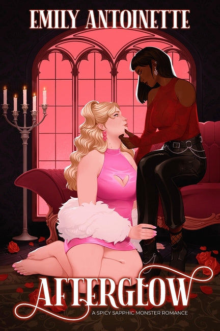 Book cover for Afterglow: A Spicy Sapphic Monster Romance