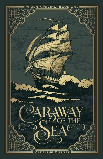 Book cover for Caraway of the Sea: A Grim Pirates Fantasy With A Slow-Burn Island Romance And A Lot Of Paranoia...