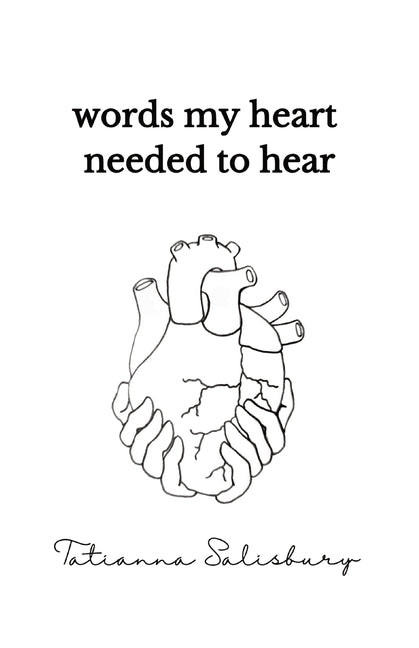 Book cover for words my heart needed to hear
