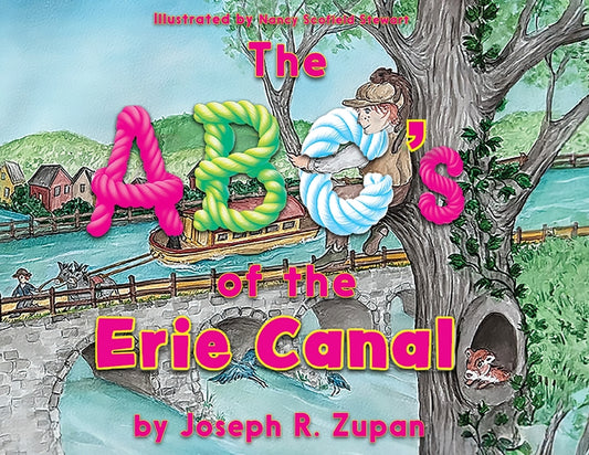 Book cover for ABC's of the Erie Canal