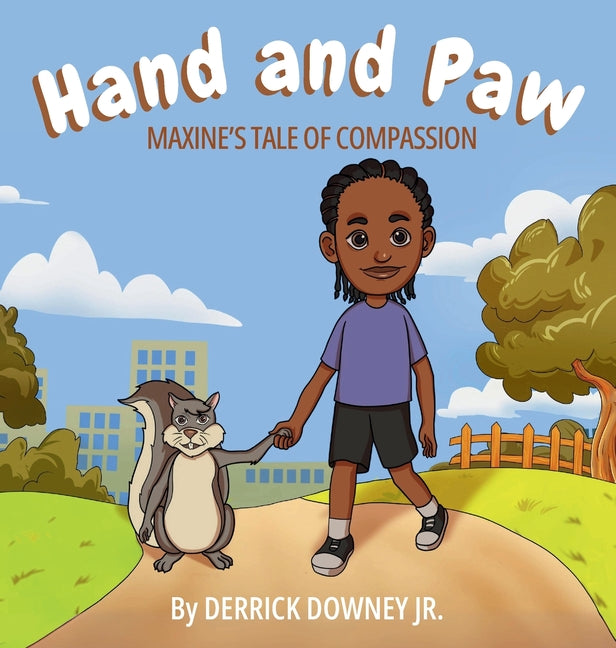 Book cover for Hand and Paw: Maxine's Tale of Compassion