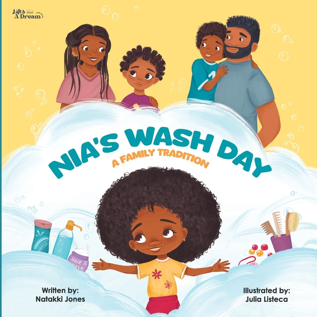 Book cover for Nia's Wash Day: A Family Tradition