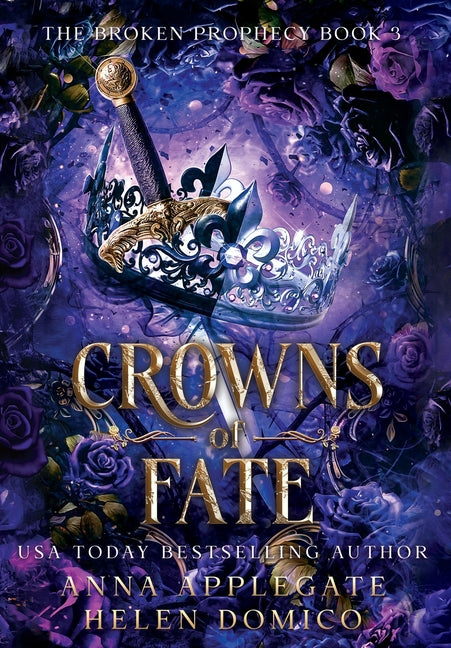 Book cover for Crowns of Fate (The Broken Prophecy Book 3)