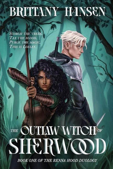 Book cover for Outlaw Witch of Sherwood