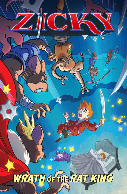 Book cover for Zicky: Wrath of the Rat King Volume 1