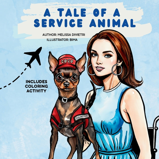 Book cover for Tale of a Service Animal: A Heartwarming Tale of Disability Awareness, Friendship, and Kindness