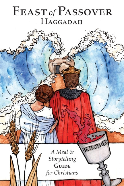 Book cover for Feast of Passover Haggadah: A Meal & Storytelling Guide for Christians (Israel Lighthouse)