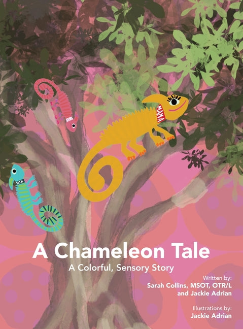 Book cover for Chameleon Tale: A Colorful, Sensory Story