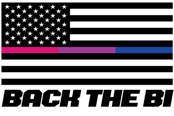 Back The Bi Sticker