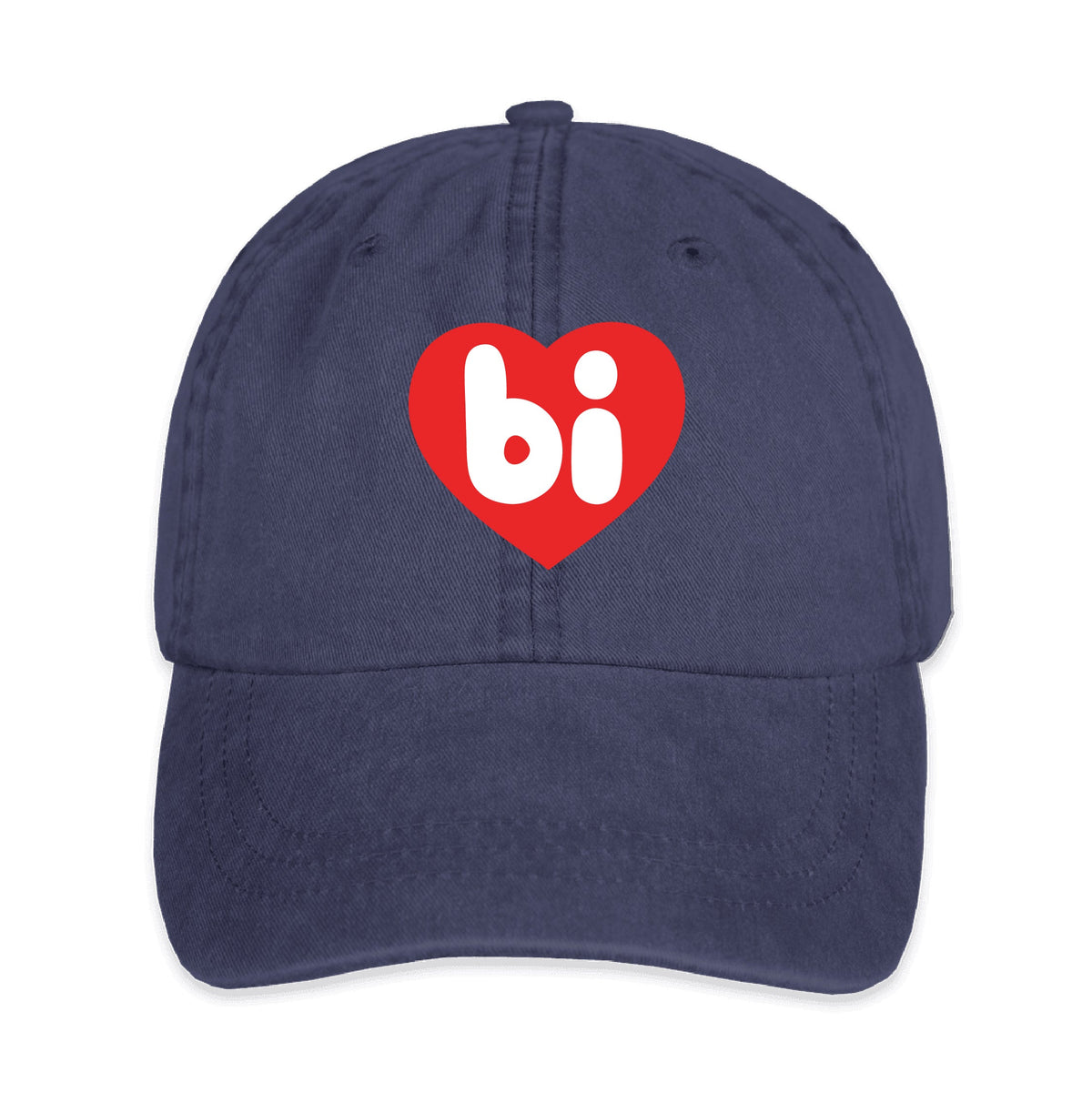 Bi Heart Hat