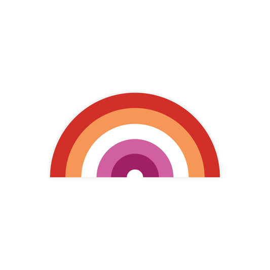 Lesbian Flag - Pride Rainbow Sticker